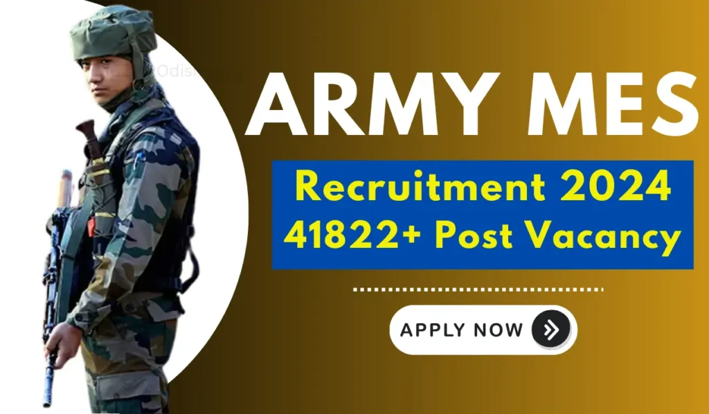 ARMY MES Recruitment Vacancy Notification 2024