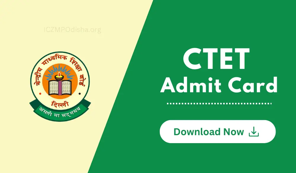 CTET Admit Card Download 2024