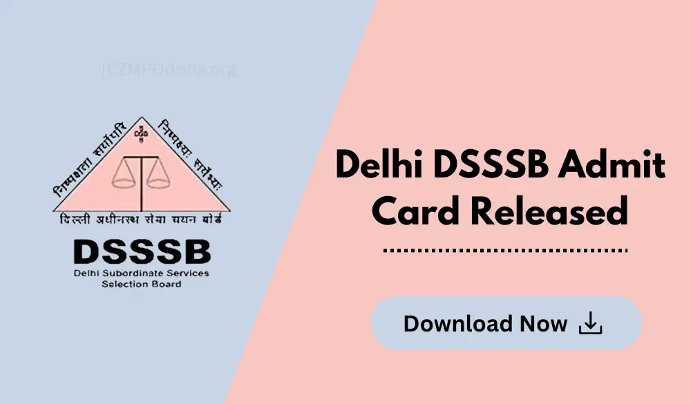 Delhi DSSSB Admit Card Released July 2024