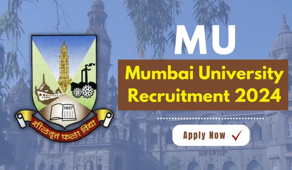 Mumbai University Faculty Recruitment 2024