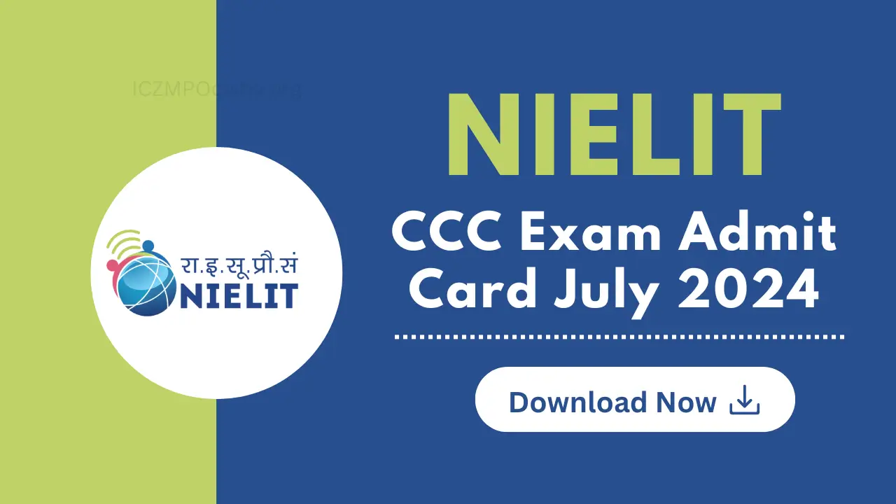 NIELIT CCC Exam July 2024 Admit Card Download