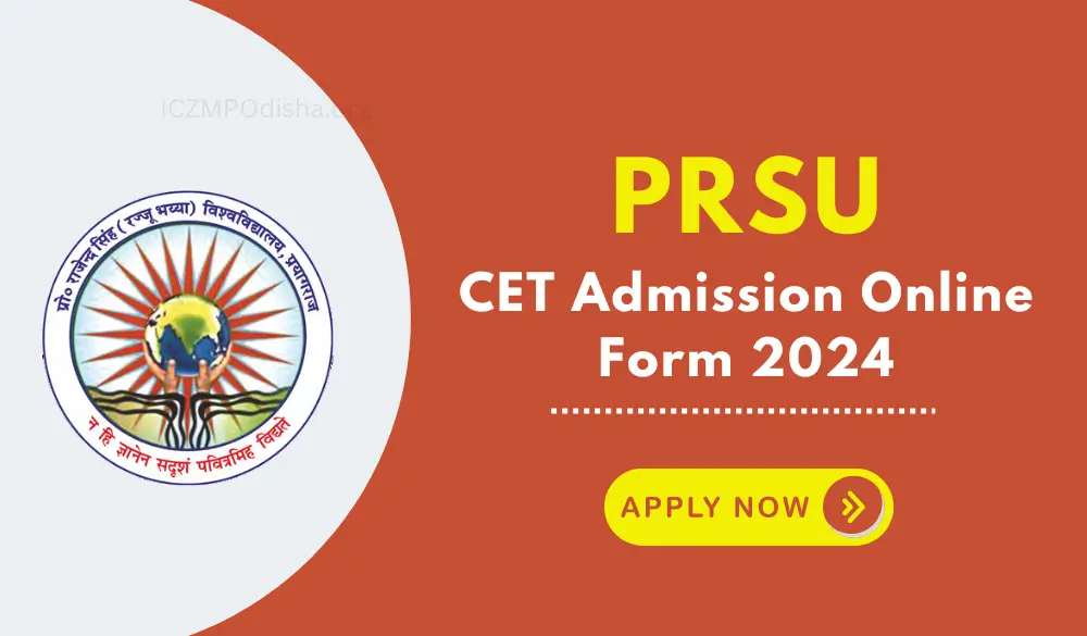 PRSU CET Admission Online Form 2024