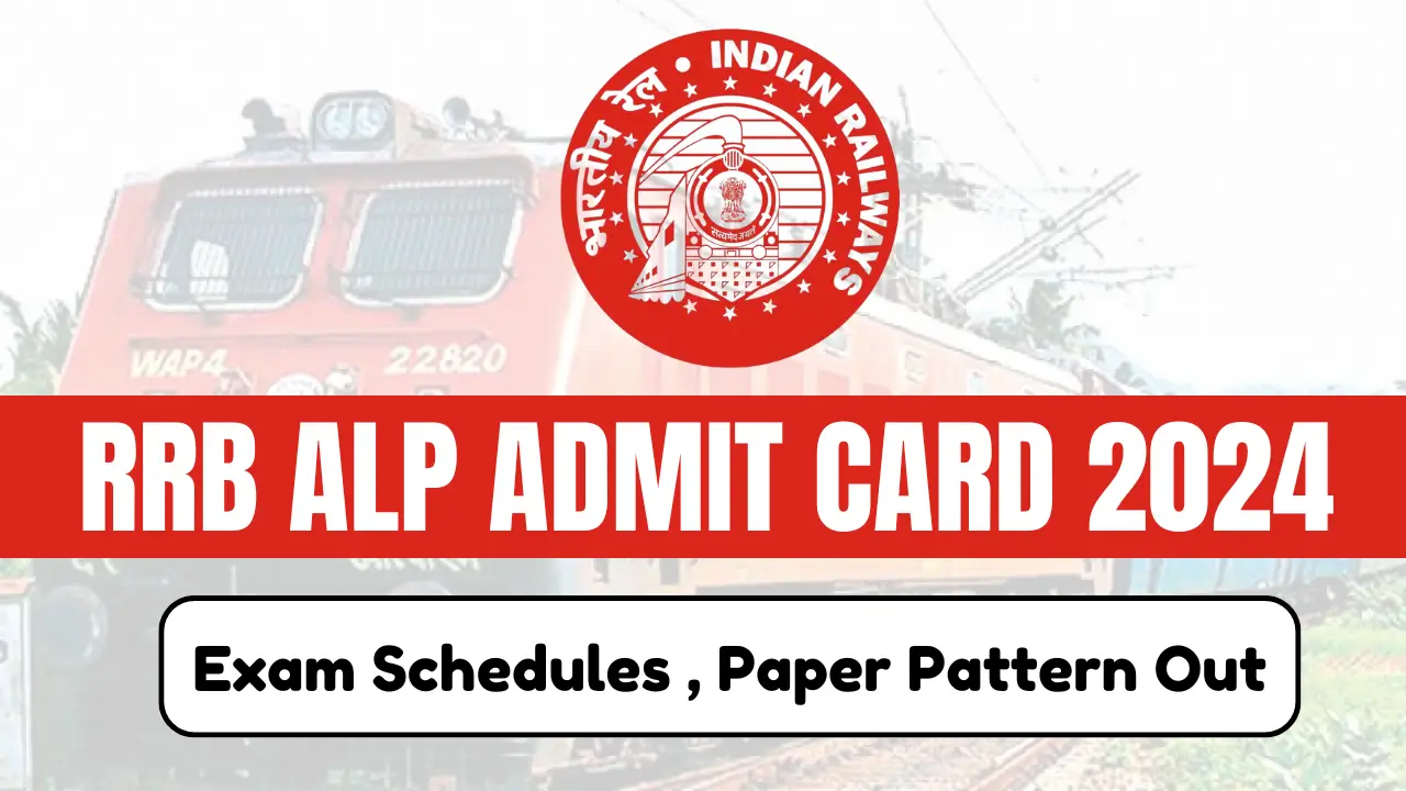 RRB ALP Admit Card Download 2024