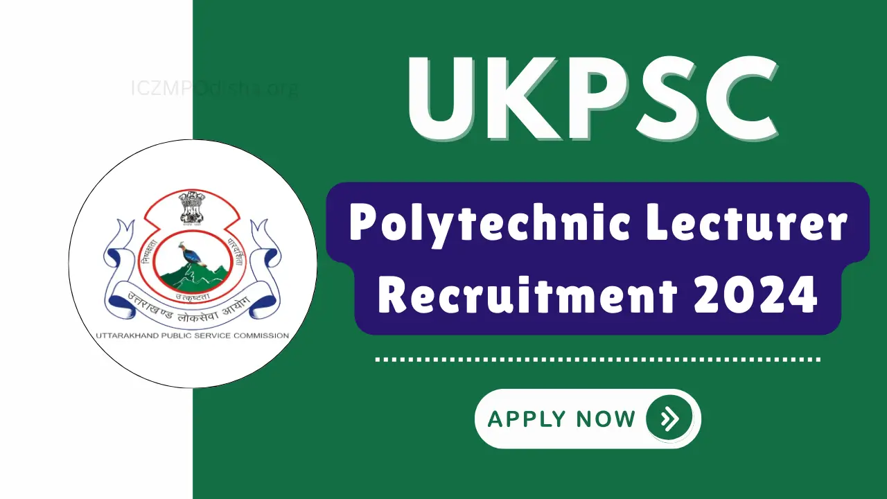 UKPSC Polytechnic Lecturer Recruitment 2024