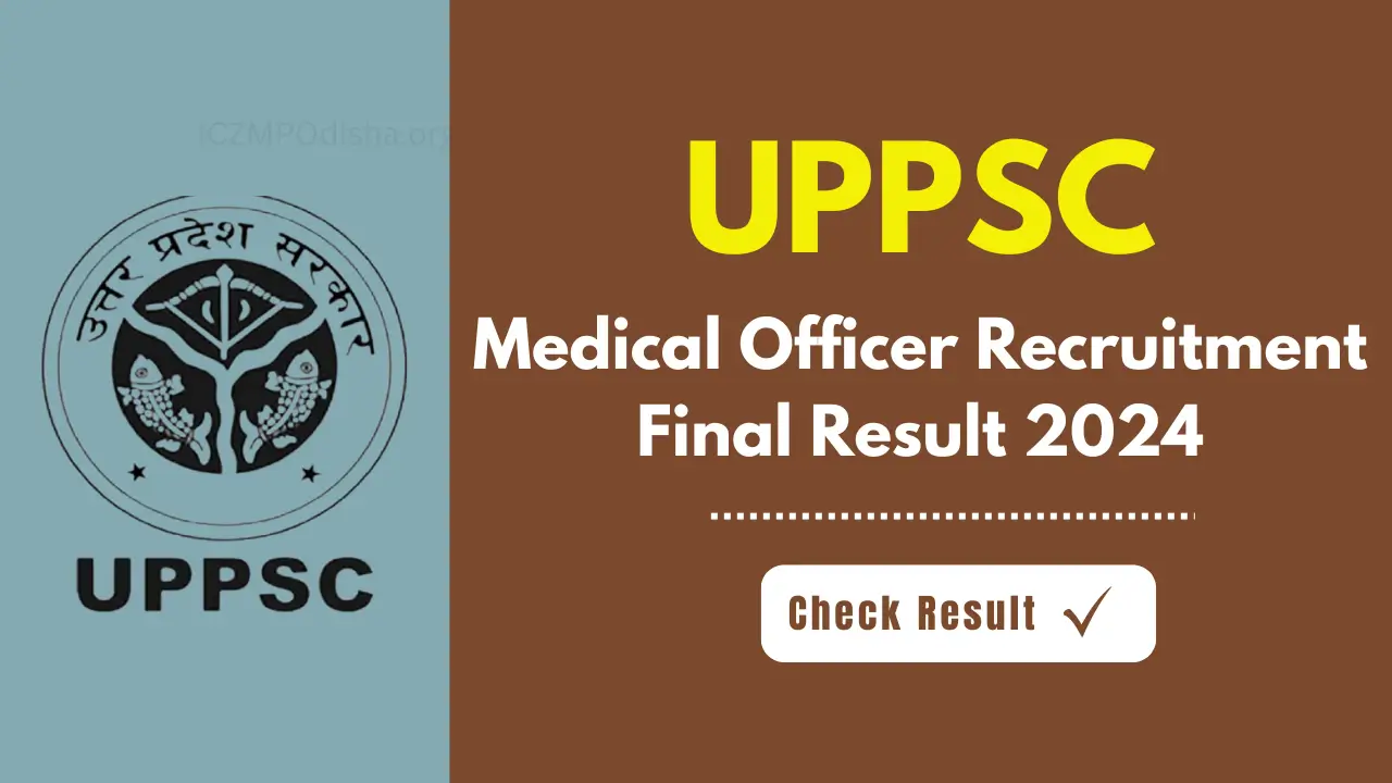 UPPSC Medical Officer Recruitment Final Result 2024