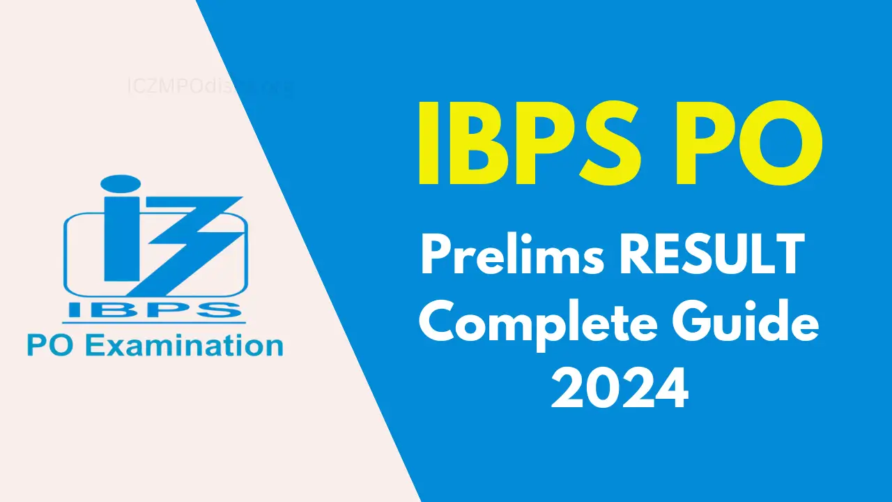 IBPS PO Prelims Result 2024