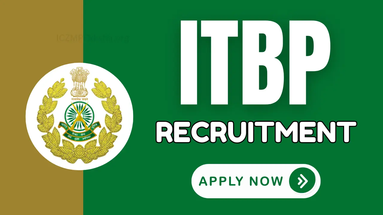 ITBP Constable kitchen Recruitment 2024