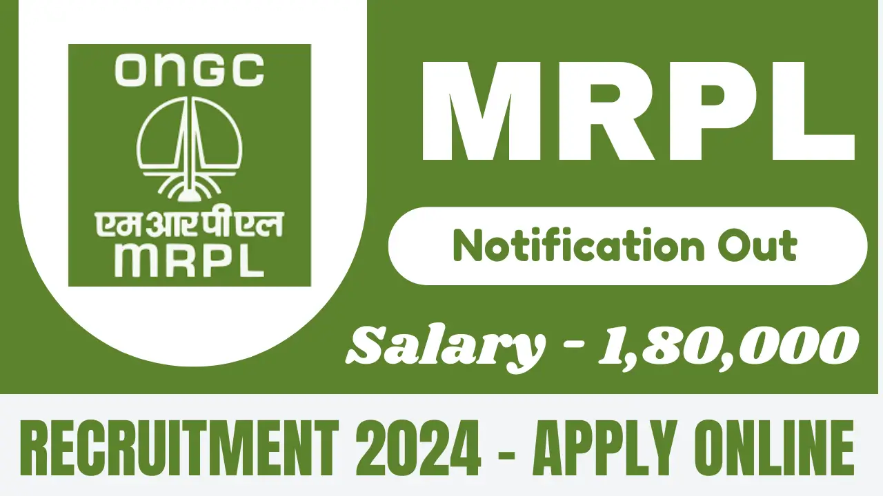 MRPL Recruitment 2024