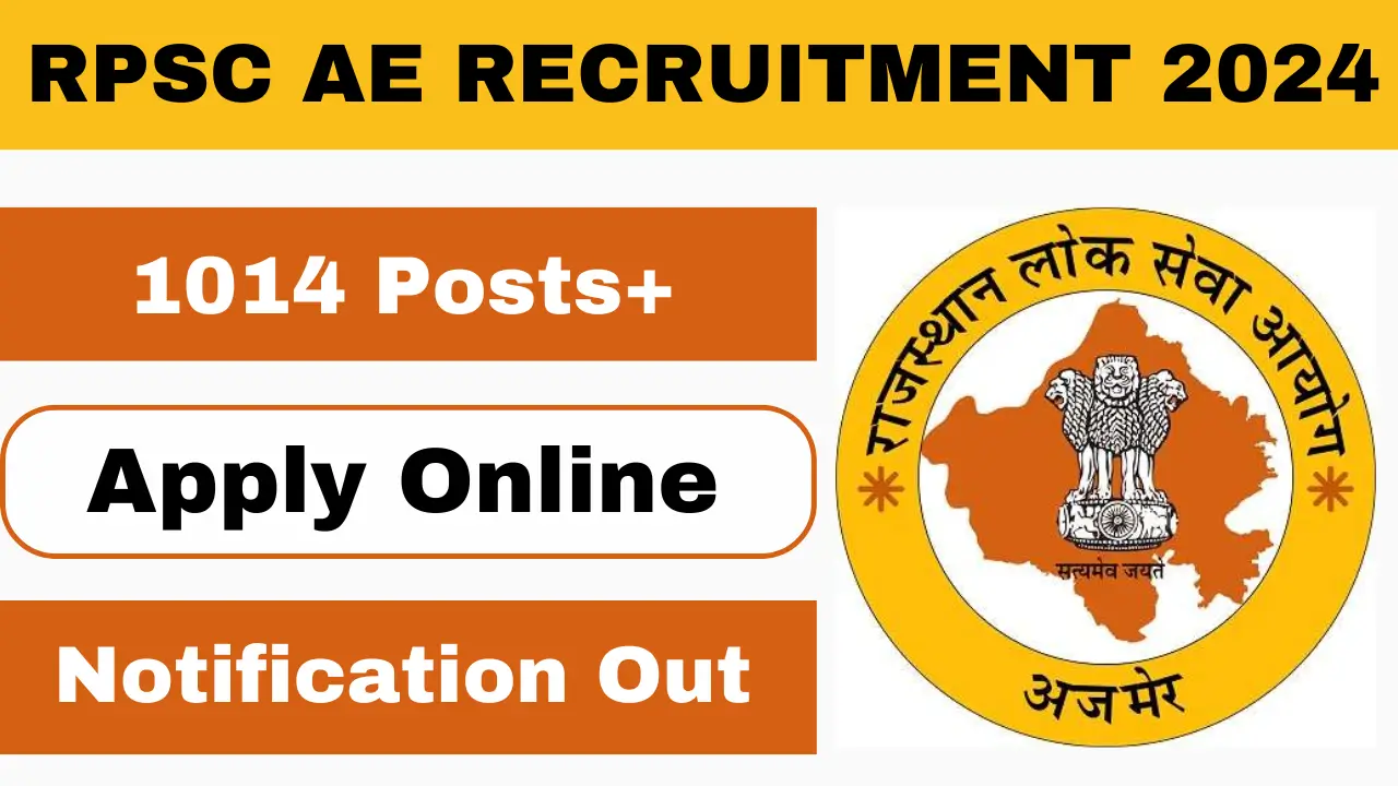 RPSC Assistant Engineer Recruitment 2024