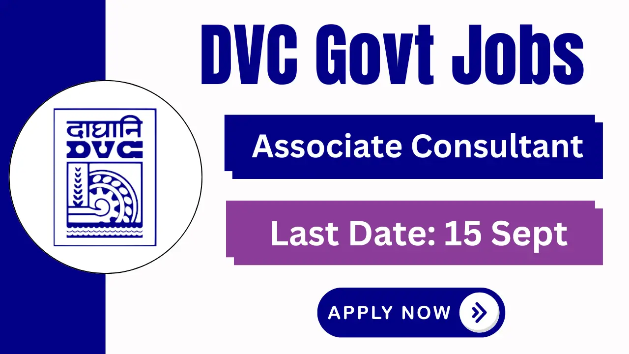 DVC Associate Consultant Recruitment 2024