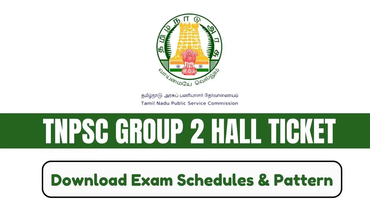 TNPSC GROUP 2 HALL TICKET 2024