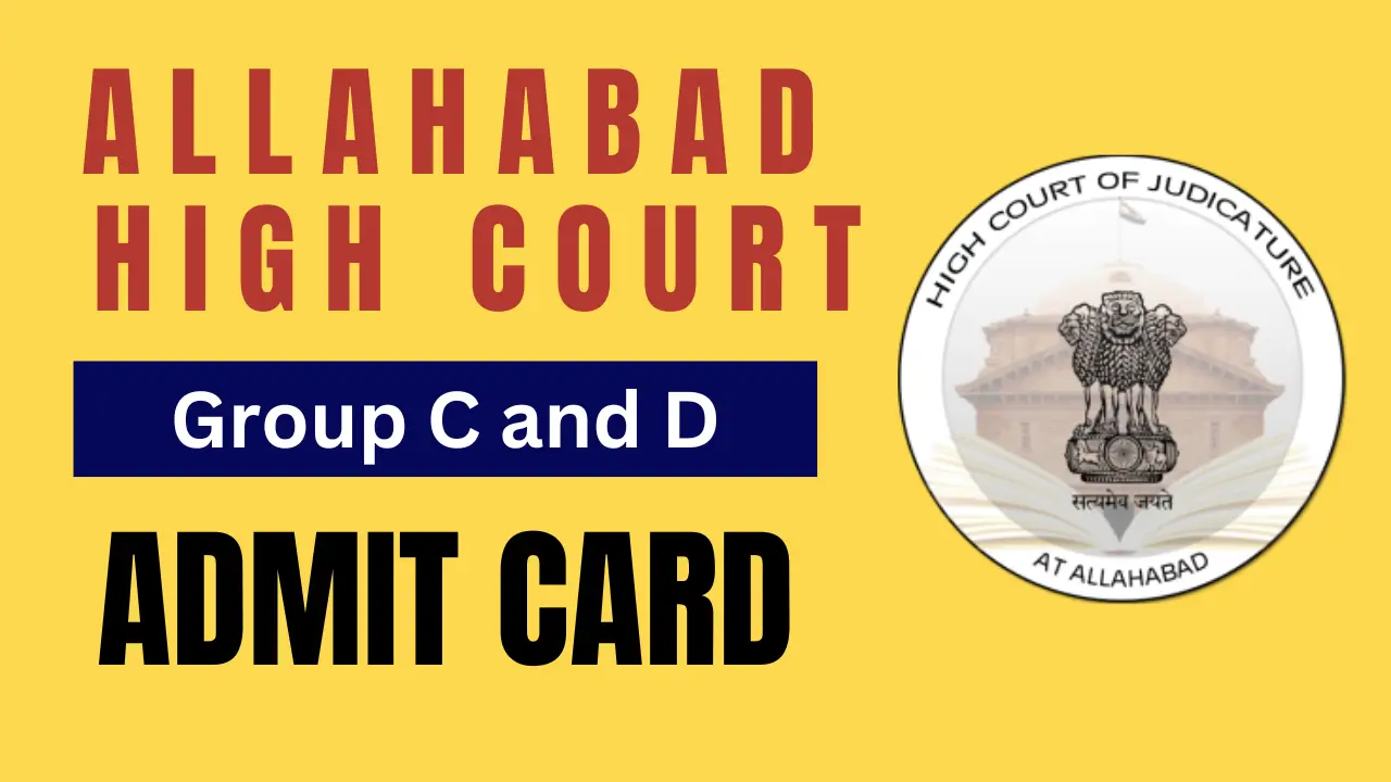 Allahabad High Court Admit Card