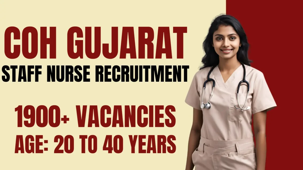 COH Gujrat Recruitment