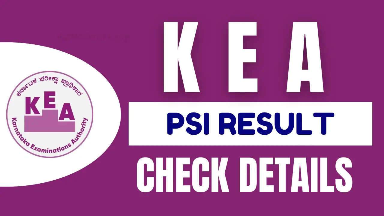 KEA PSI Result