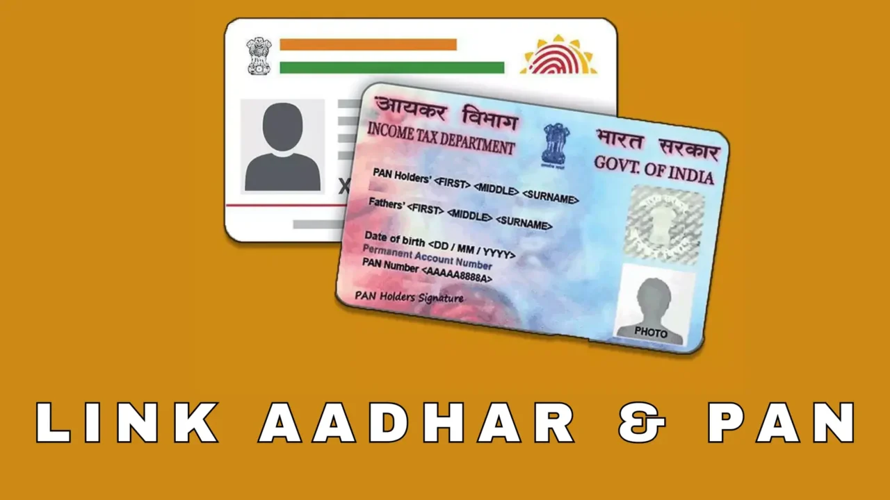 Link Aadhar with PAN