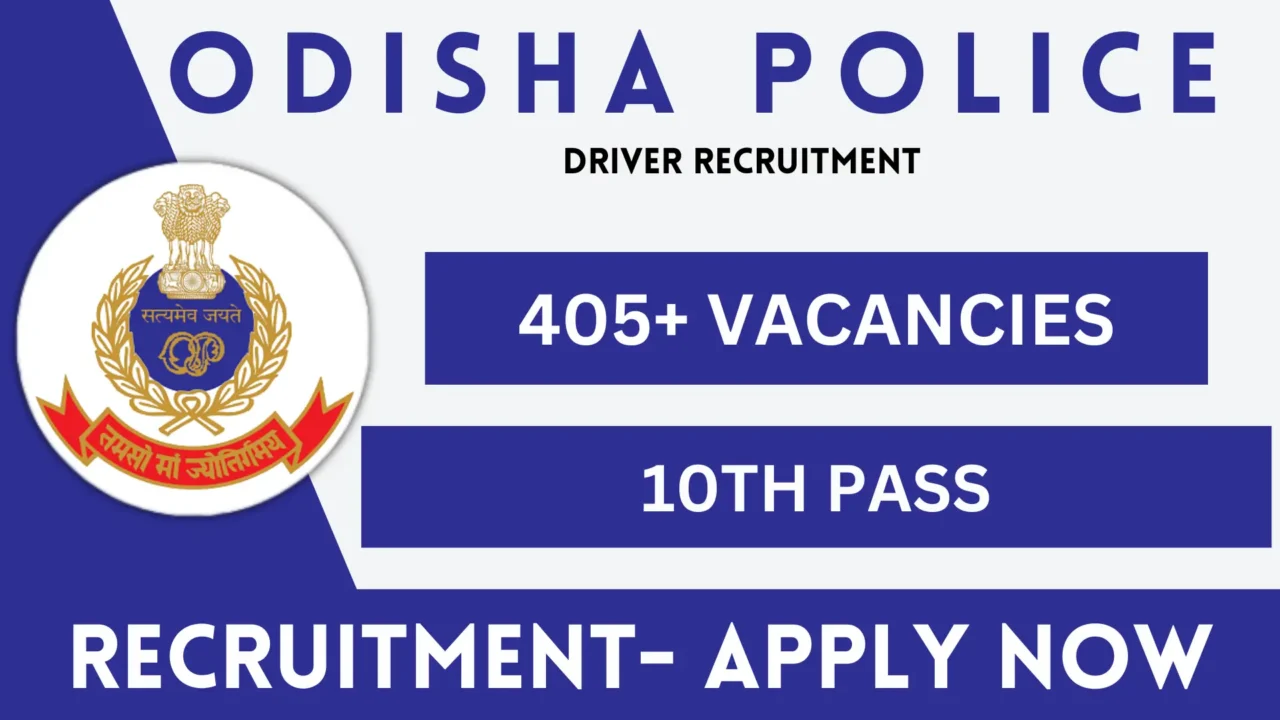 Odisha Police Driver Recruitment