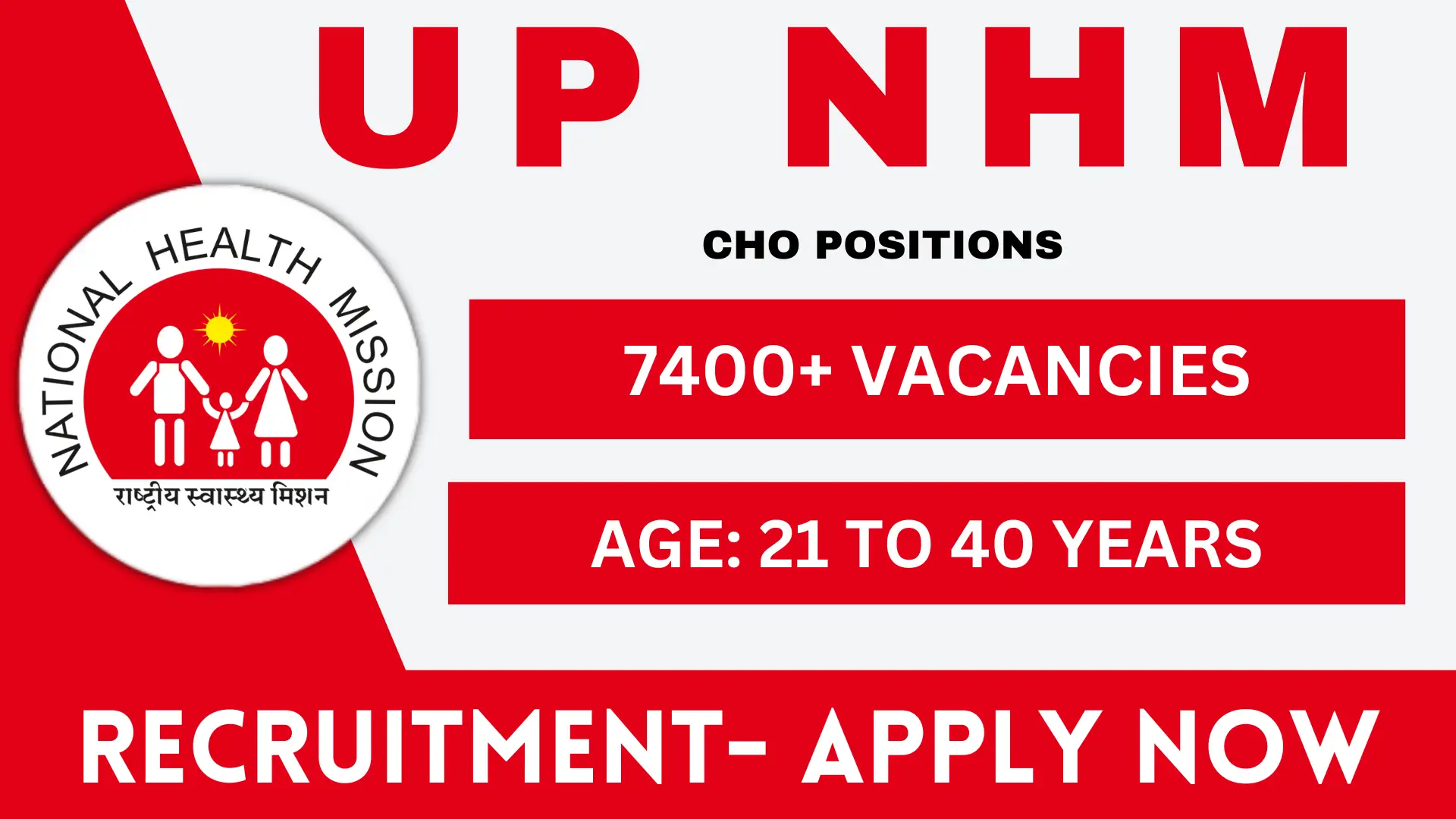 UP NHM Recruitment