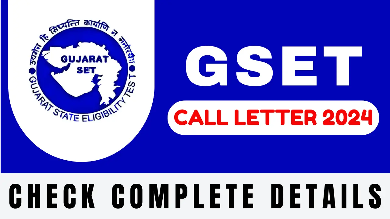 GSET Call Letter