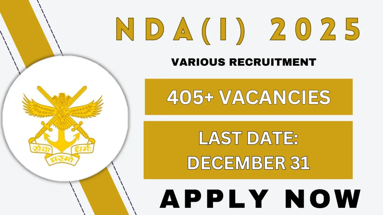 NDA I Recruitment