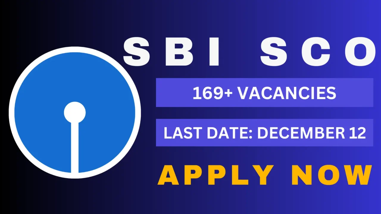 SBI SCO Manager Recruitment