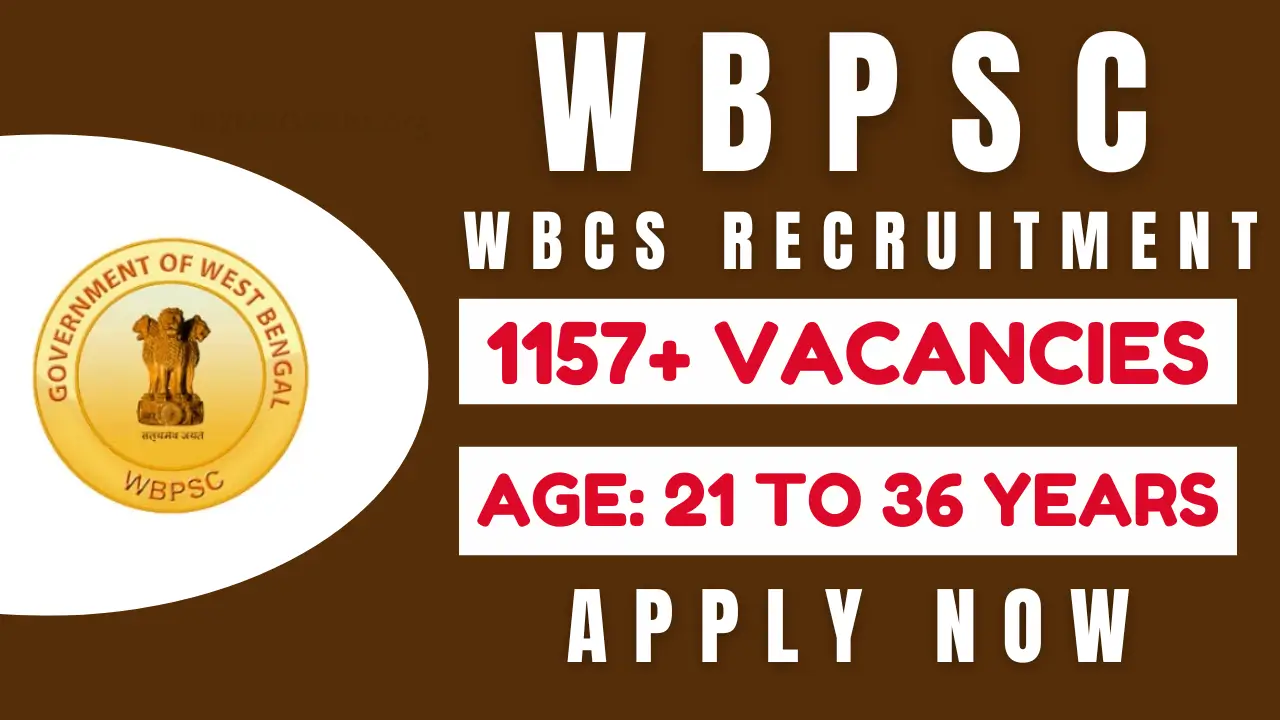 WBPSC WBCS Recruitment